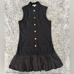 Anthropologie black dress